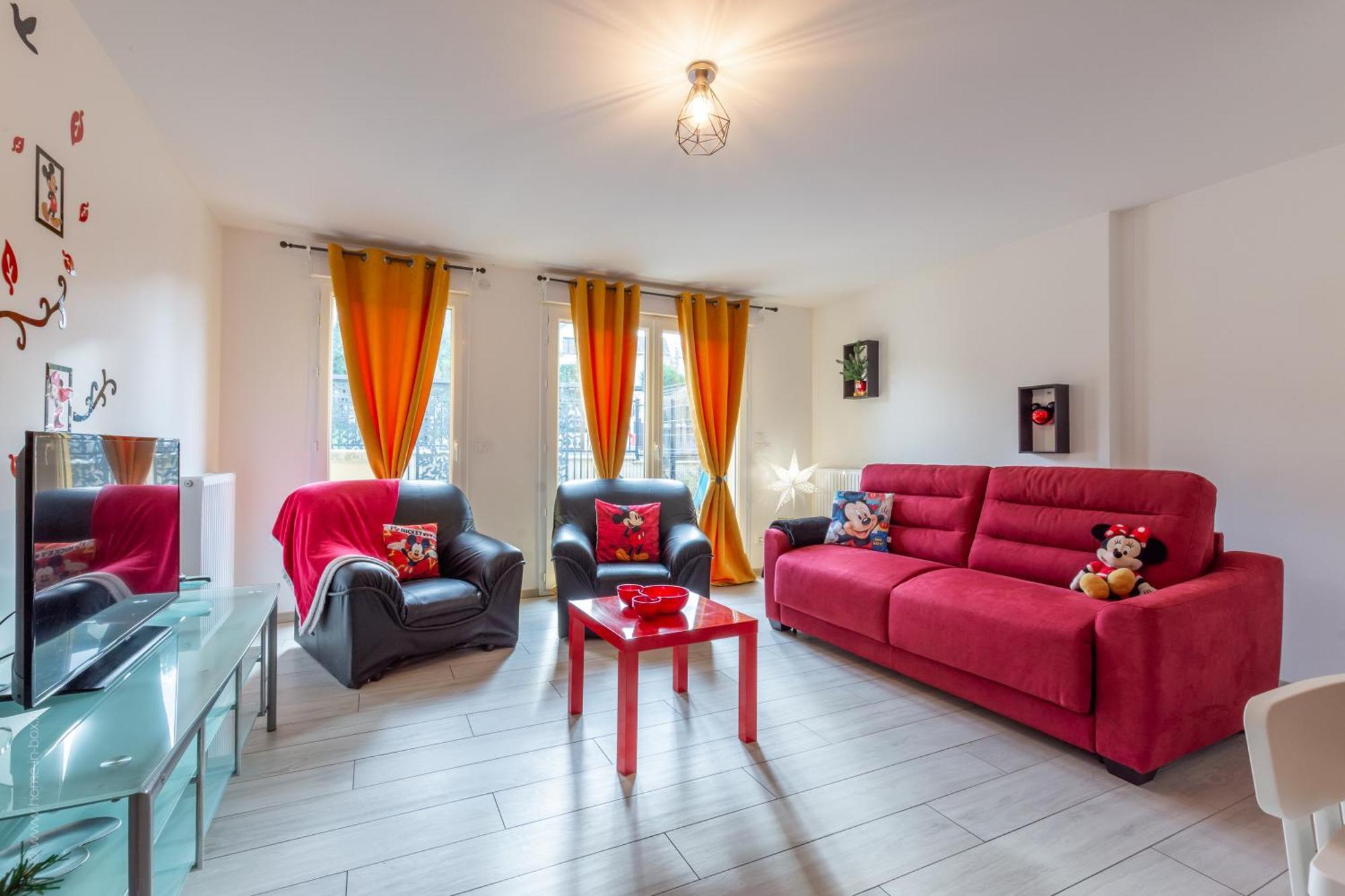 Bienvenue Chez Mickey ! Apartment Montevrain Exterior photo